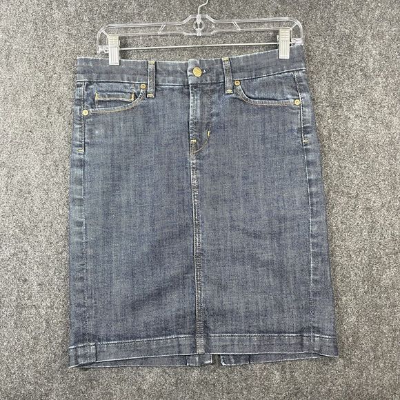 Citizens of Humanity Skirt Women's 26 Novak Stretch #358 Pencil Denim - Picture 1 of 8